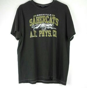 American Eagle T-Shirt Knoxville Sabercats Medium